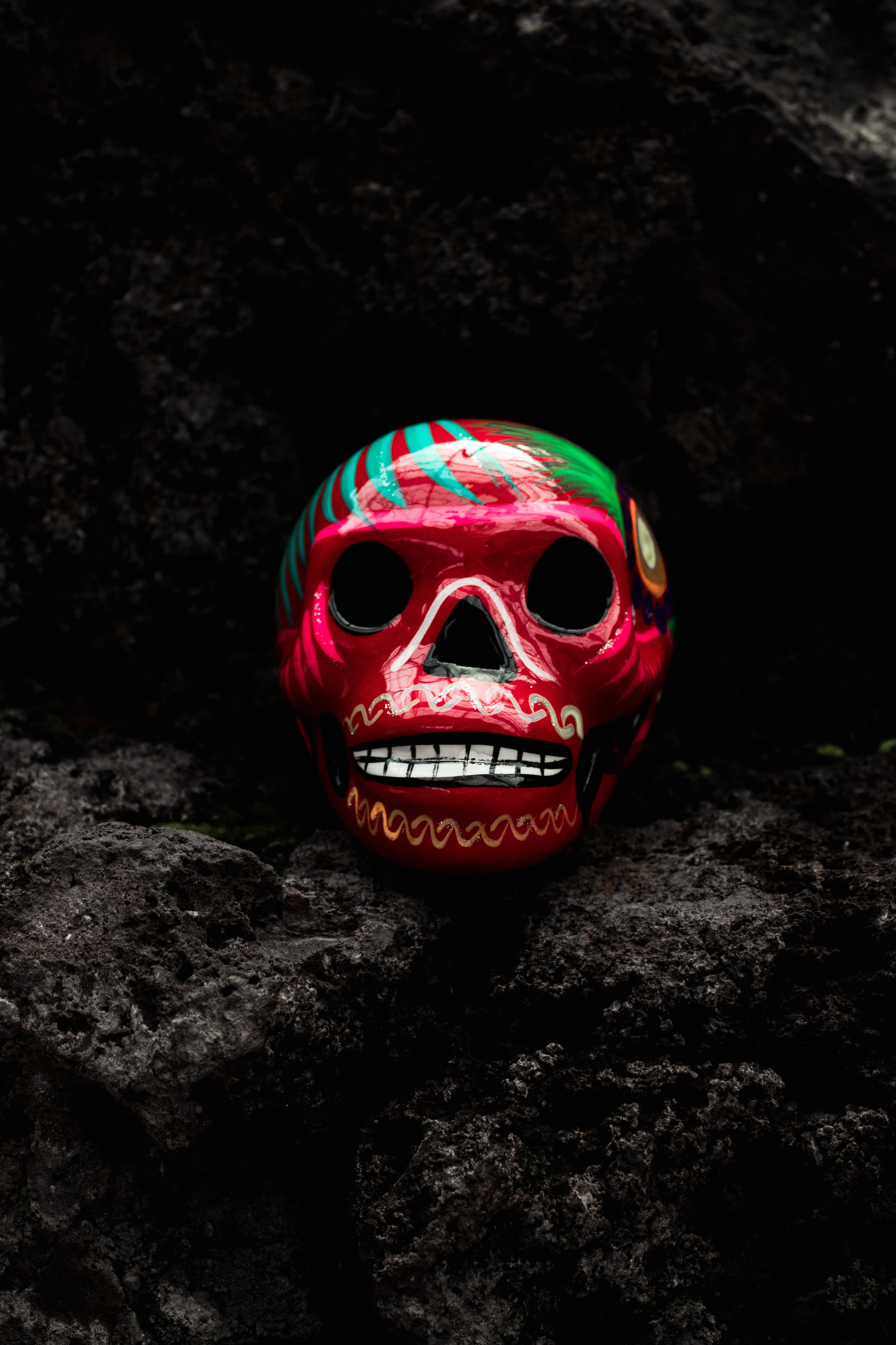 Colorful Sugar Skull